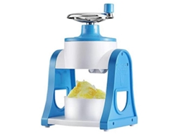 Triturador De Gelo Manual Com Lâminas De Aço Inoxidável, Fácil De Usar Com Manivela, Ideal Para Casa E Piqueniques.