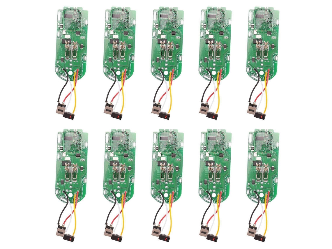 10x 21.6v Li-ion Battery Protection Board Pcb Board Replacement For V8 Vacuum Cleaner Circuit Boards