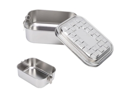 Rebe - Marmita Bento em Aço Inoxidável 304, Recipiente para Almoço com Tampa Hermética para Escritório e Piquenique