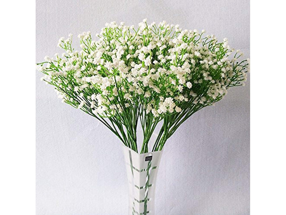 Pacote com 9 Peças, Gipsofila, Decoração de Casamento BRILVIBERA