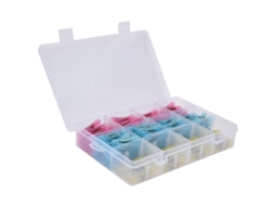 Kit De Conectores Termorretráteis Laxiscreed Para Cabos Isolados E À Prova De Água
