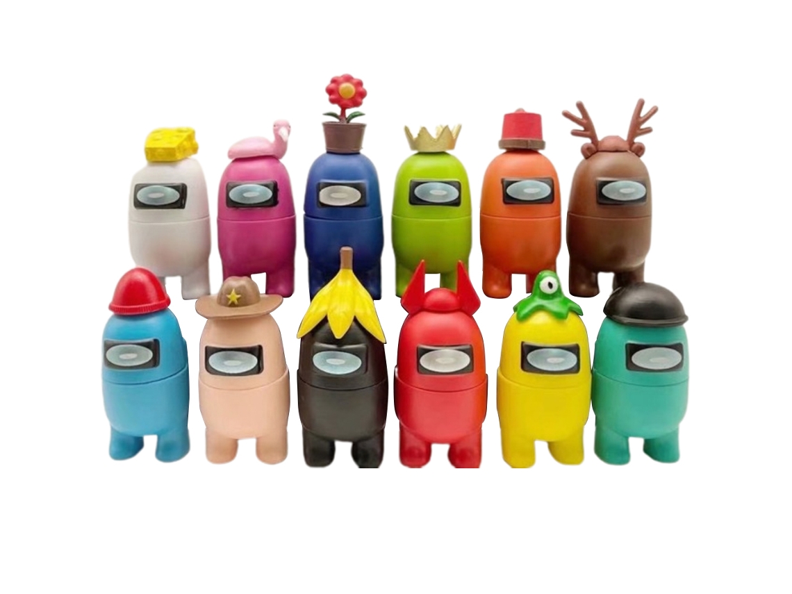 Ats 12 Unidades Bonecas de Personagens de Jogos Bonitas Bonecas Animadas Coleção Presente para Fãs de Jogos