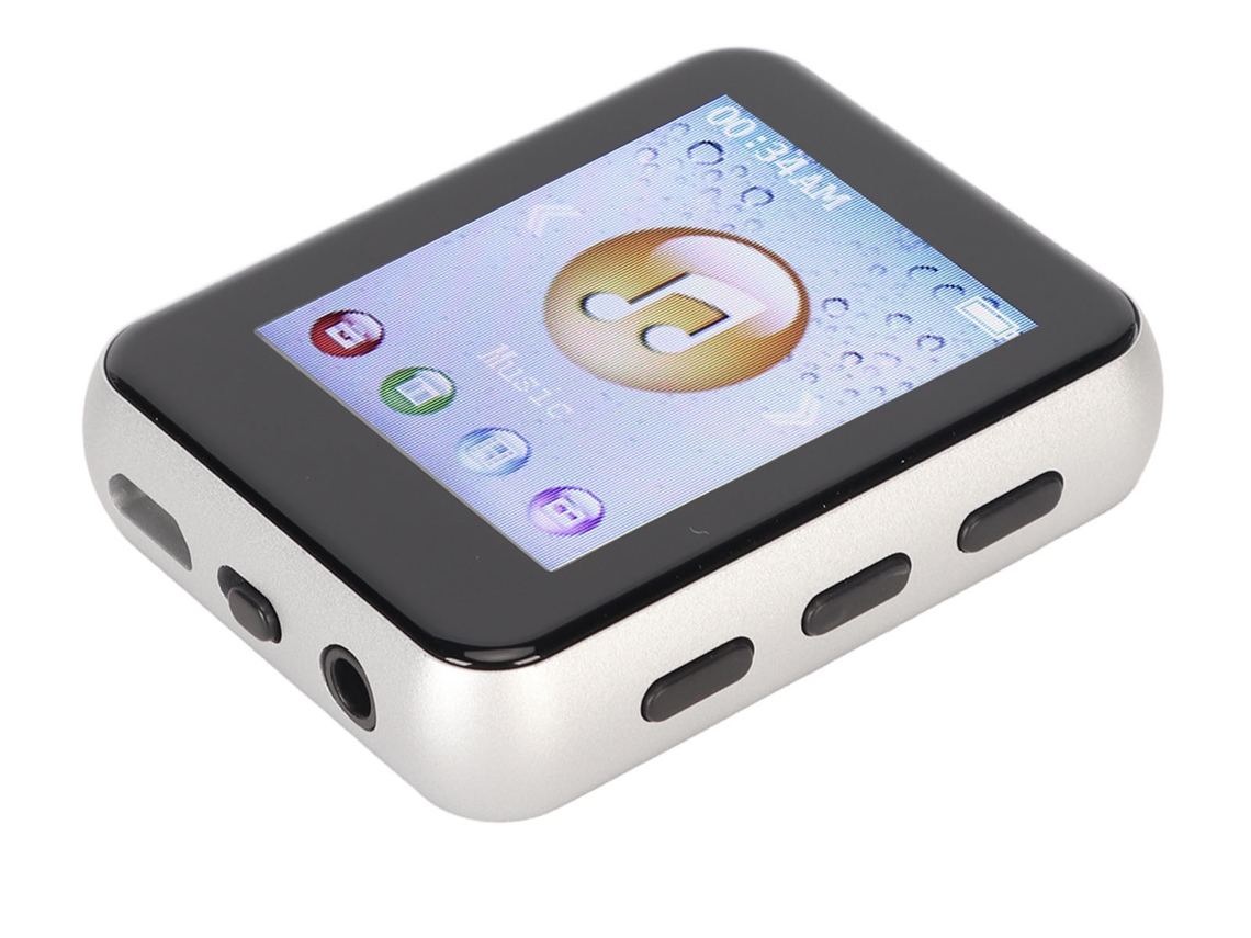 Leitor Mp3 Bluetooth SMANDY Mp05 1.8Inch Ecrã Tátil 8G Prata