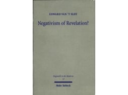 Livro Negativism Of Revelation? De Edward Van't Slot (inglês)