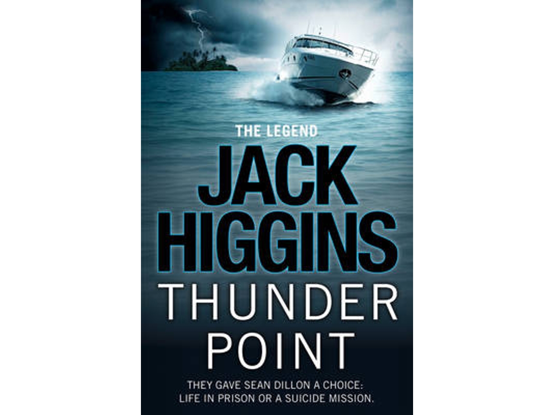 Livro Thunder Point de Jack Higgins (Inglês)