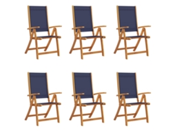 Folding Chair, Folding Chairs Vidaxl Marrom Madeira De Acácia (n/a)