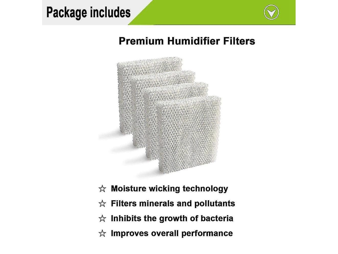 Filtros de absorção de umidificador 6 peças Hft600 compatíveis com
