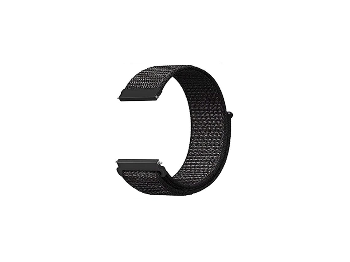 Bracelete Nylone Compativel com Xiaomi Watch S4 Sport Preto