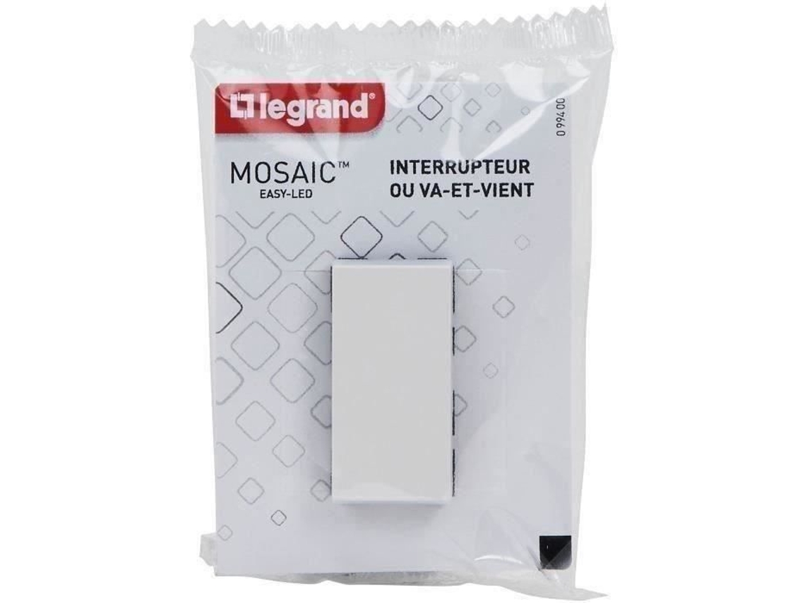 Módulo Mosaico Composável Bidirecional 45 Branco Legrand
