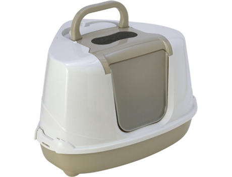 WC para Gatos  0148556 (56 x 45 x 38 cm - Bege)