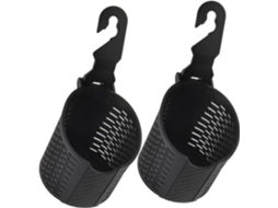 Suporte Para Copos De Carro (2 Peças), Organizador De Bebidas Para Encosto De Cabeça, Prático E Seguro.