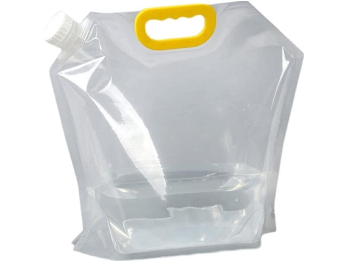2026 bolsa de Água Dobrável Portátil de 5l para Acampamento, Caminhada e Atividades Ao Ar Livre