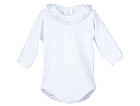 Calamaro C19001 Long Sleeve Body Branco 3 Months