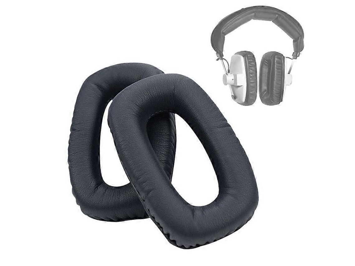 1 Par De Almofadas De Esponja Para Beyerdynamic Dt100 / Dt102 / Dt108 / Dt109 (preto)
