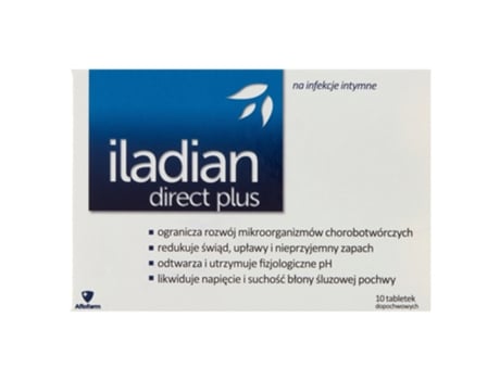 Direct Plus Vaginal Tablets 10 Pack Professional Relief For Intimate Health And Infection Symptoms Iladian