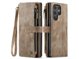 Capa Flip Para Celular, Nova Capa De Couro Para Cartão.marrom - Iphone 16 Plus