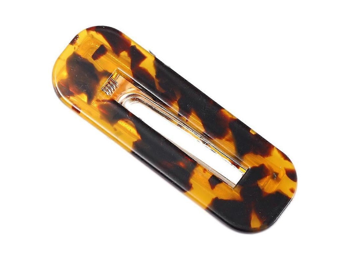 Presilhas de cabelo Fasst em acetato japonês, estilo geométrico, com núcleo de gel, 26 modelos.