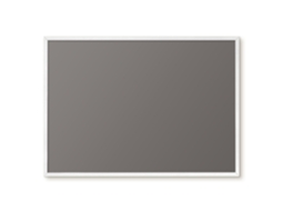 Magnetic Wall Board Burgundy Color For The Office Espelharte (70x50 Cm)