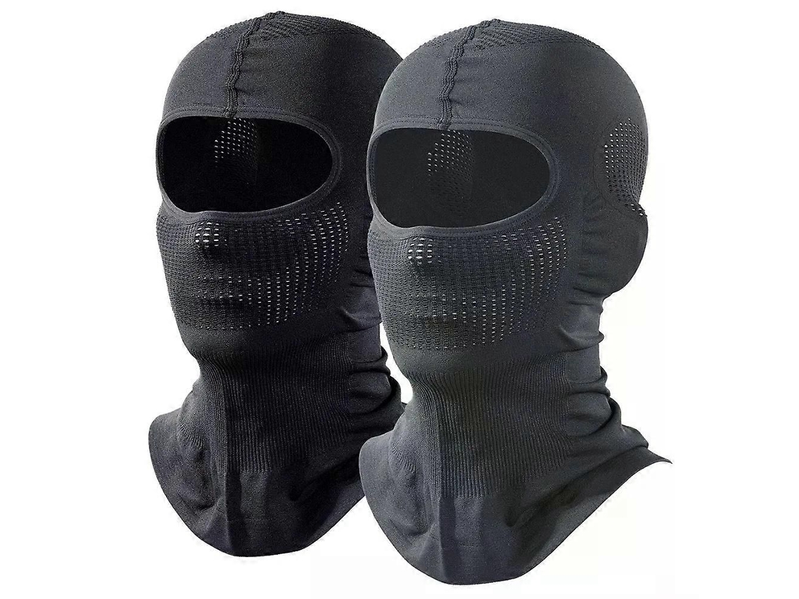 2 Unidades De Balaclava Respirável Para Motocicleta, Máscara Facial Completa, Forro Para Capacete De Ciclismo, Proteção Contra Vento, Capuz Para