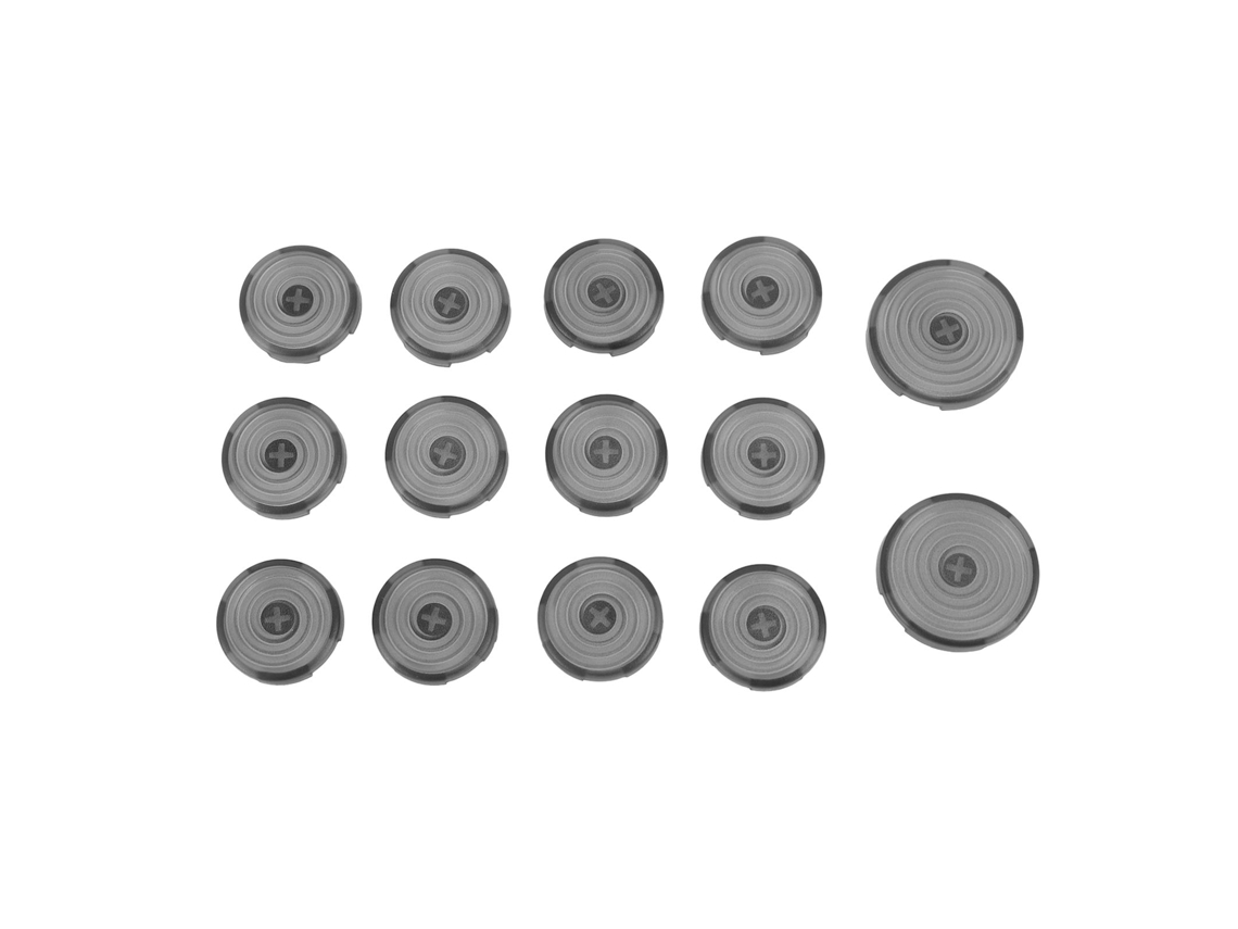 Capas de Botões de Substituição para Arcade Compatíveis com Controladores Mini Hitbox Proteção de Botões Mecânicos EOOCOO