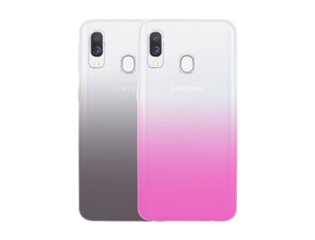 Capa Semi Rigid Colorblock para Samsung Galaxy A40 COLOR BLOCK Rosa