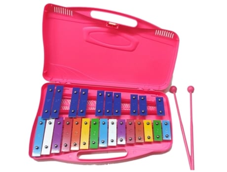ALYSÉE Mt25-C-Pk Metalofone Cromático 25 Note Rosa