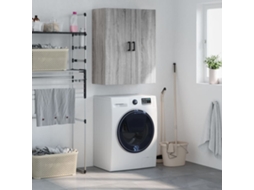 Vidaxl Armário De Parede 69,5x34x90 Cm Cinzento Sonoma