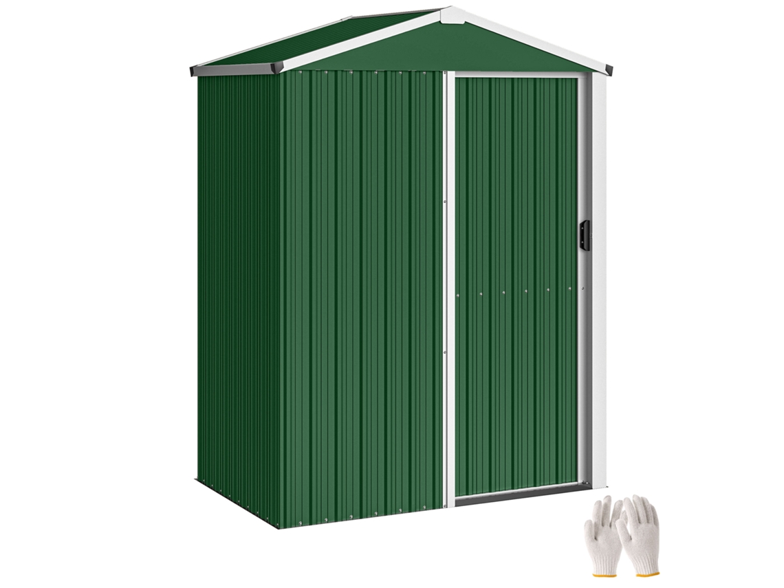 Casinha de Jardim 12,4 M² com Porta de Correr VERIDIA CUOM (340 X 386 X 200 Cm)