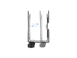 Suporte De Metal Para Mini Pc Tooq Tcch0001 B Compatível Com Vesa Carga Máxima 5 Kg Brilvibera