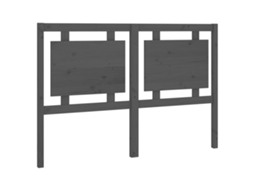 Cabeceira de Cama MAISON EXCLUSIVE em Pinho Maciço Cinzento (145,5x4x100 cm)
