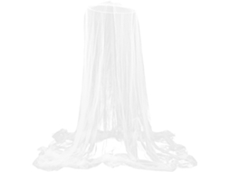 Mosquiteiro Redondo Em Formato De Cúpula Para Cama, Cortina Mosquiteira Para Quarto, Design Superior E Fácil Instalação
