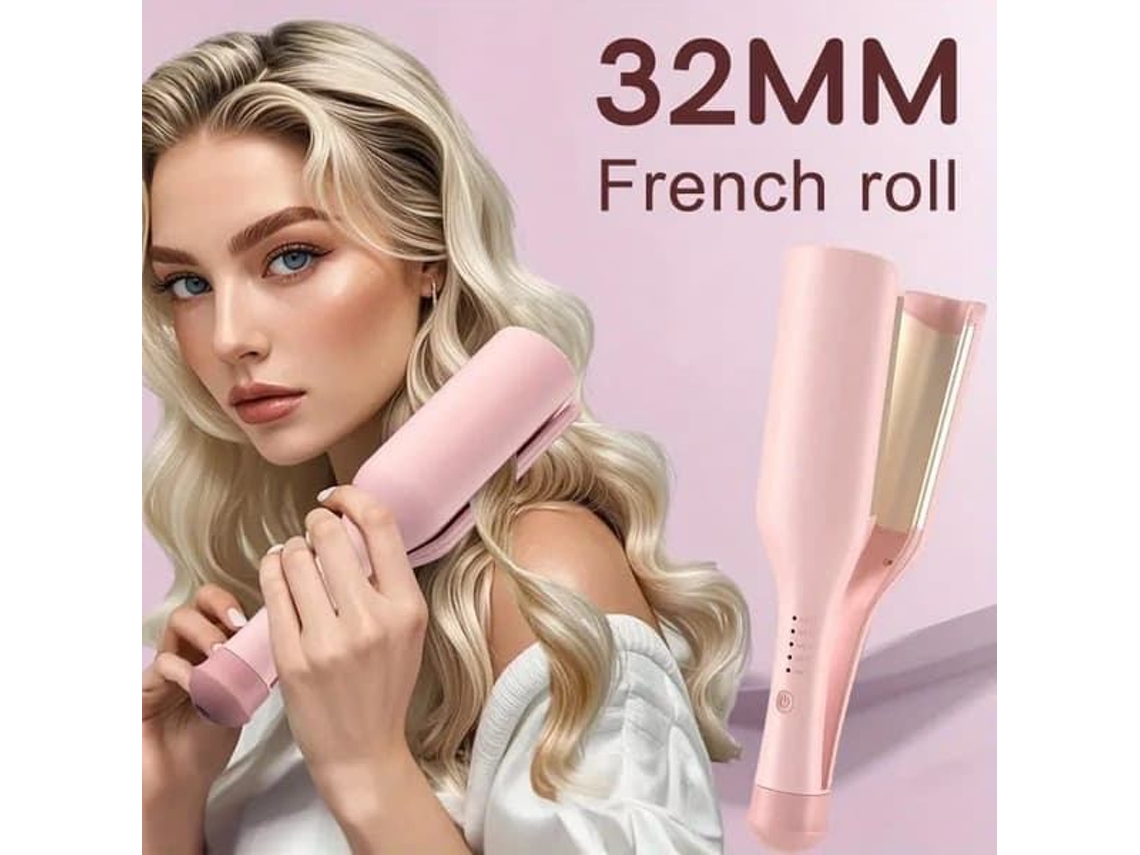 Rizador grande de 32 mm para ondas playeras francesas, 160 °C - Aquaforge