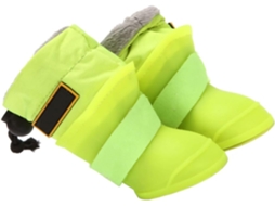Botas Impermeáveis Cães Ukcoco, Chuva, Conjunto De 4 Peças, Silicone Verde