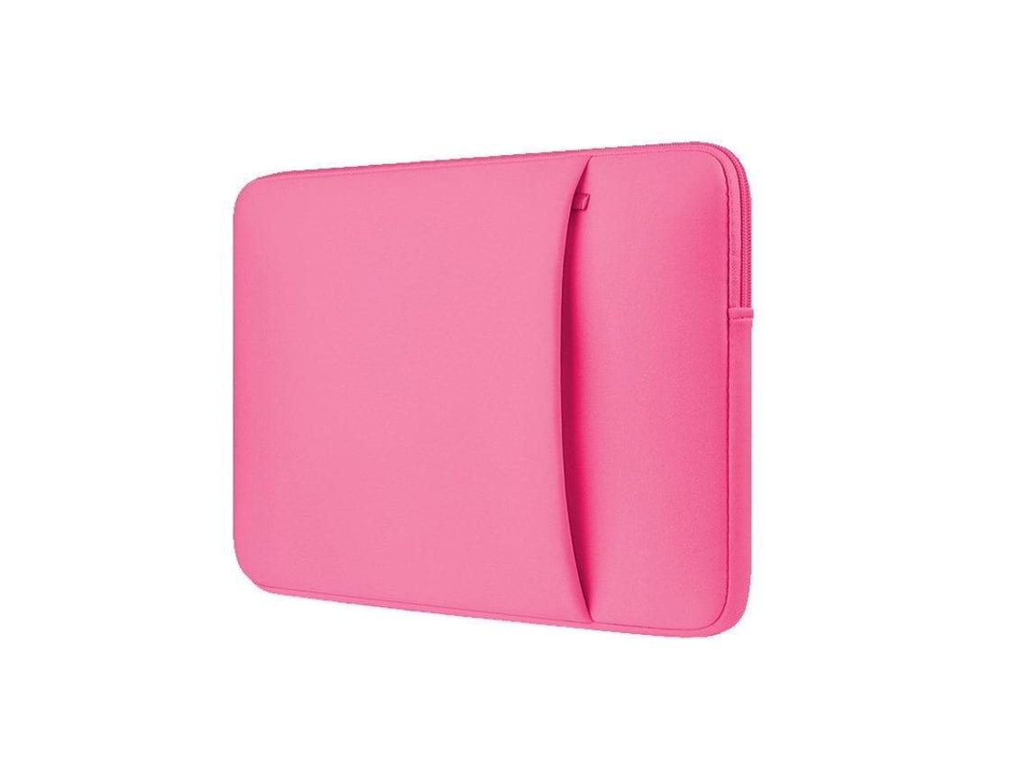 Lurelia Capa Protetora Para Portátil De 13 Polegadas Macia Com Zíper Acolchoado Transporte Bolsa Computador Rosa Vermelha