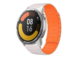 Pulseira De Silicone Magnética Em Formato De I De 22 Mm