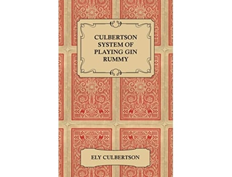 Livro Culbertson System of Playing Gin Rummy de Ely Culbertson (Inglês)