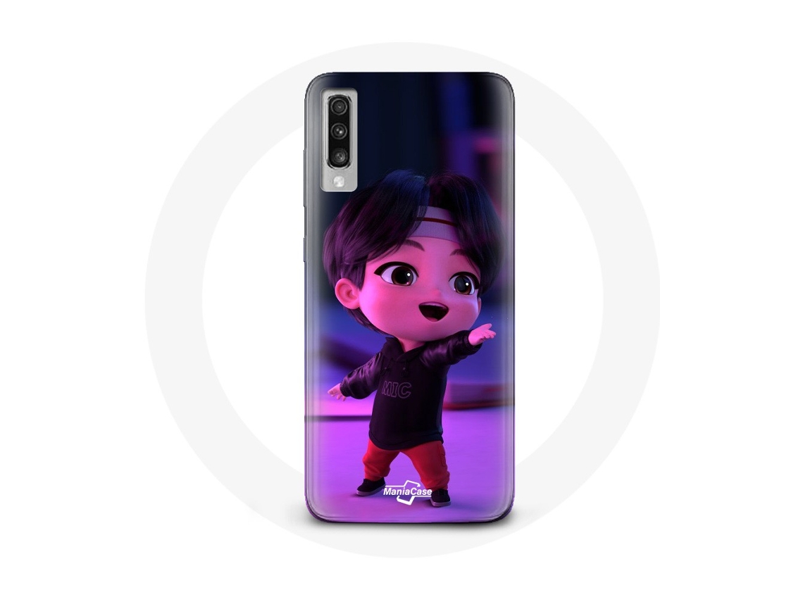 Capa para Samsung Galaxy A50 BTS TinyTAN Jin animação