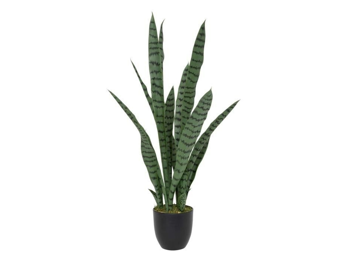 Atmosphera - Sansevieria artificial com vaso de plástico - Alt. 90 cm - Verde
