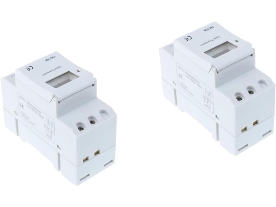 Conjunto De 2 Mini Temporizadores Programáveis Para