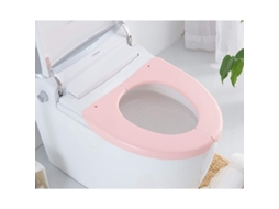 Tapa De Asiento De Inodoro Plegable De Plástico Impermeable Y Resistente Para Hogar Y Hoteles