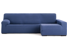 Capa de Chaise Longue Direita EYSA Premium Jaz Tecido Multielástico (360 x 180 x 120 cm - Poliéster e Algodão - Azul)