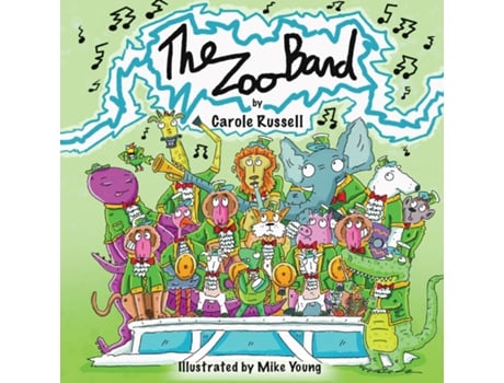 Livro The Zoo Band de Carole Russell (Inglês)