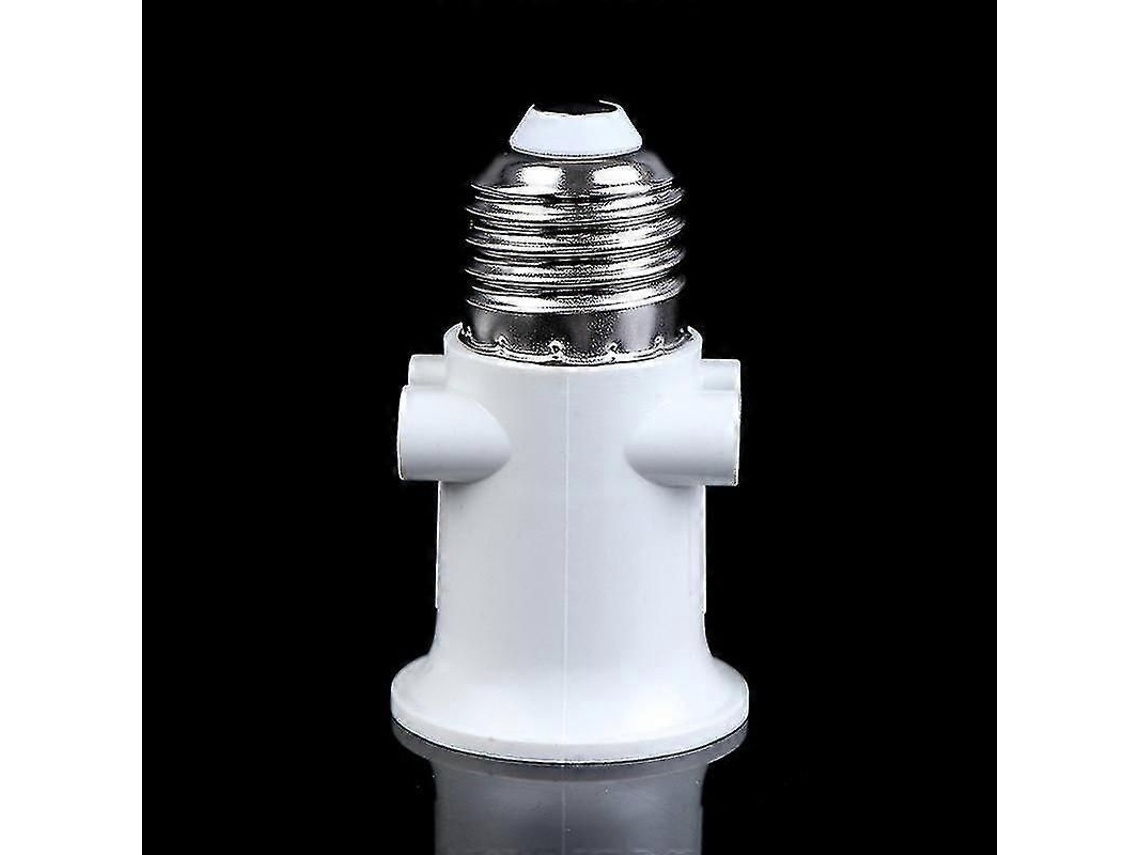 Adaptador De Lâmpada E27 Com Conversor De Tomada Eu, 100-240v Ca