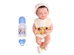 Mali boneca de Bebê Recém nascido em Silicone 12 Polegadas Lifelike Olhos Fechados