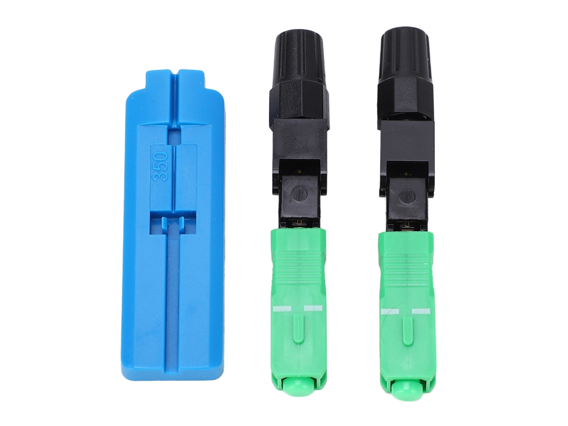 Laxiscreed Quick Connect Compacto Para Fibra Óptica Sc/apc Embutida, Solução Ideal Para Ftth