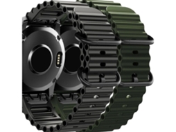 Pacote com 2 pulseiras ORYSIN Ocean Waves para Garmin Fenix 3