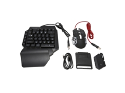 Lurelia Conjunto Teclado E Rato Sem Fios, Mecânico, Rgb, Gaming, Compacto, Android, Ios