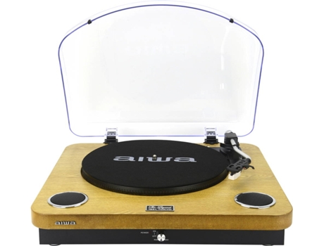 Gira Discos Bluetoorh Aiwa GBTUR-120WDMKII - Madeira