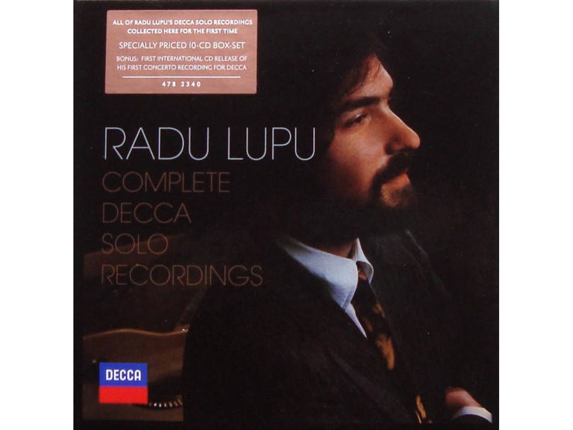 CD Radu Lupu - Complete Decca Solo Recordings