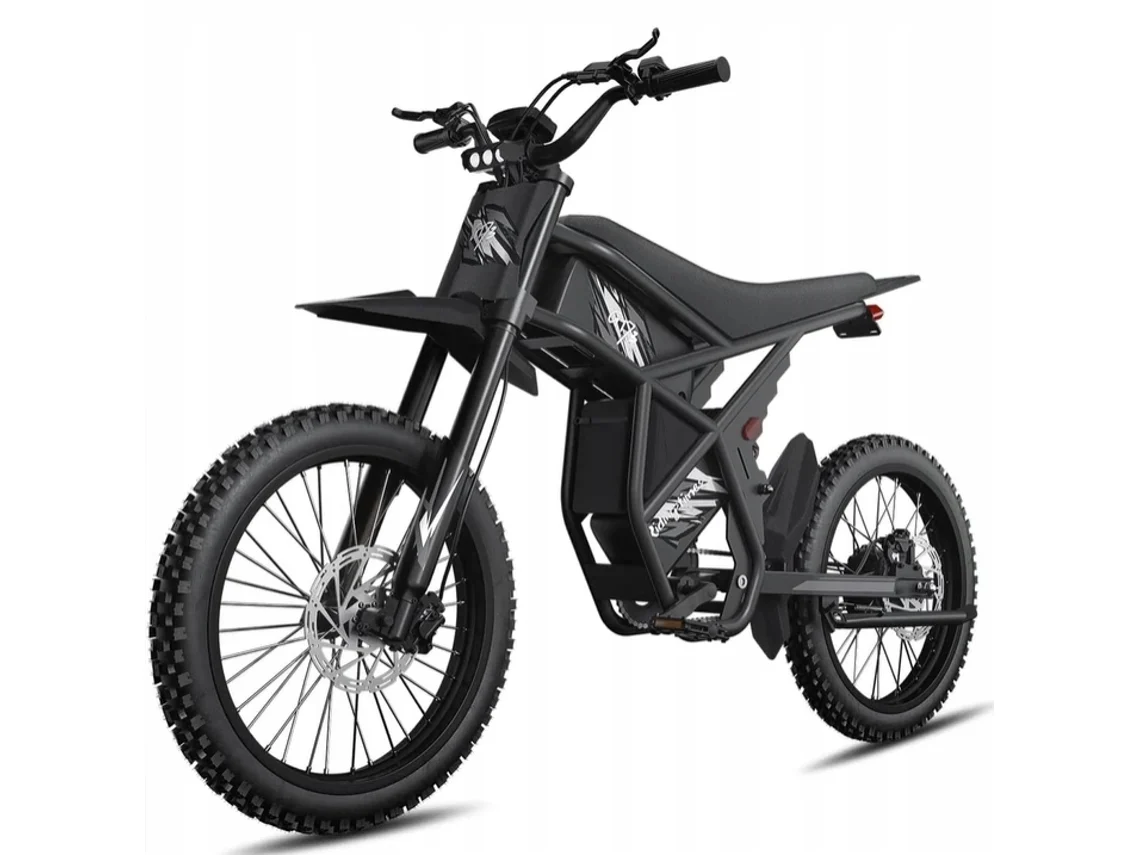Motos Elétricas Gt73 2000w Peak 18.2ah×2 60km/h 25'' 250km